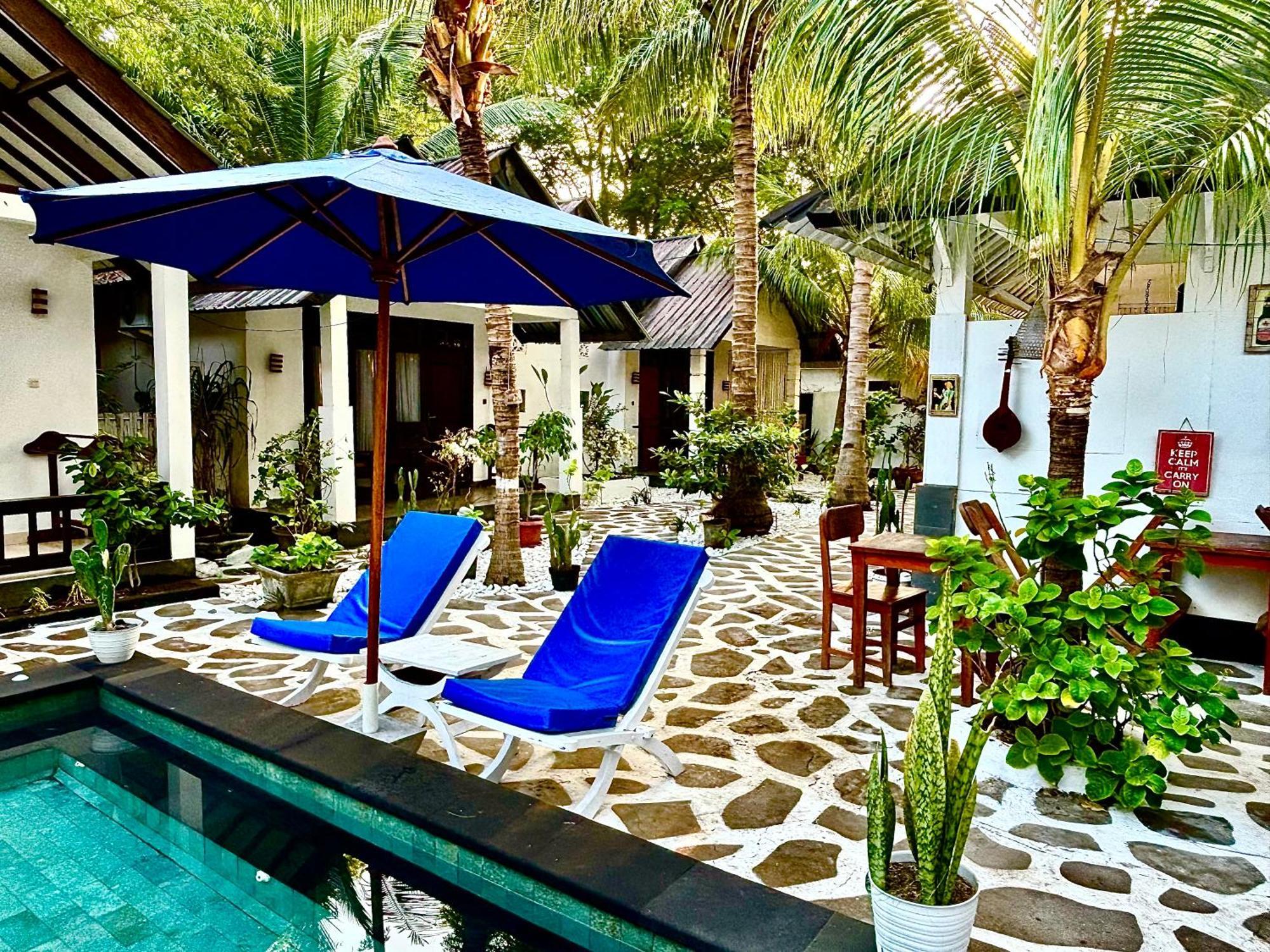Alibaba Bungalows Gili Air Luaran gambar